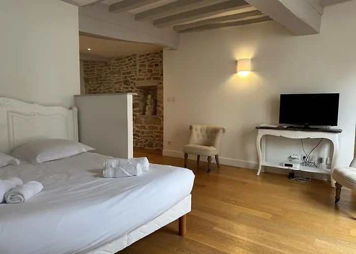 Batisse Paradis- 3 Calmes Et Elegants Au Centre Historique De Апартаменти